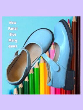 Pastel Blue 🆕️ Mary Jane Shoes